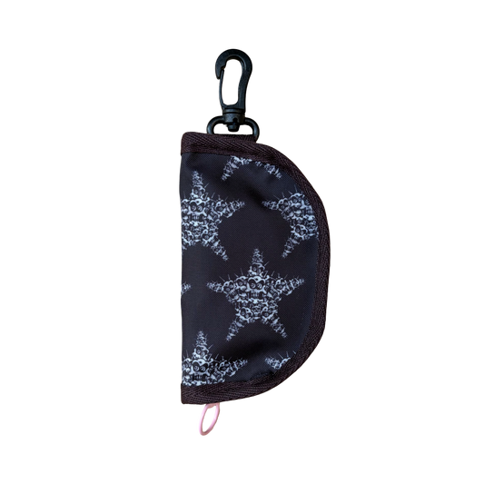 Small Nest - Star Skull Pouch - Black