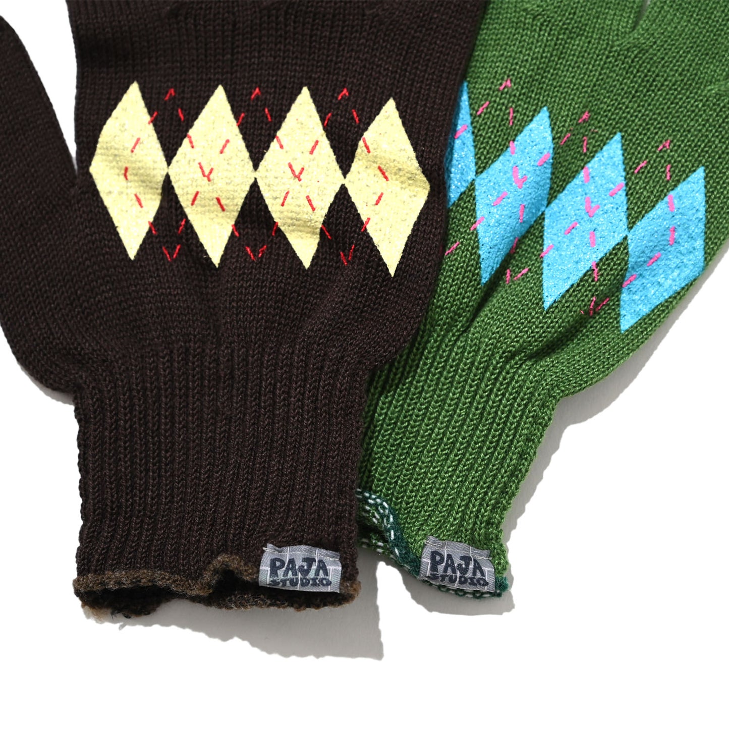Paja Studio - Argyll Work Gloves - Green
