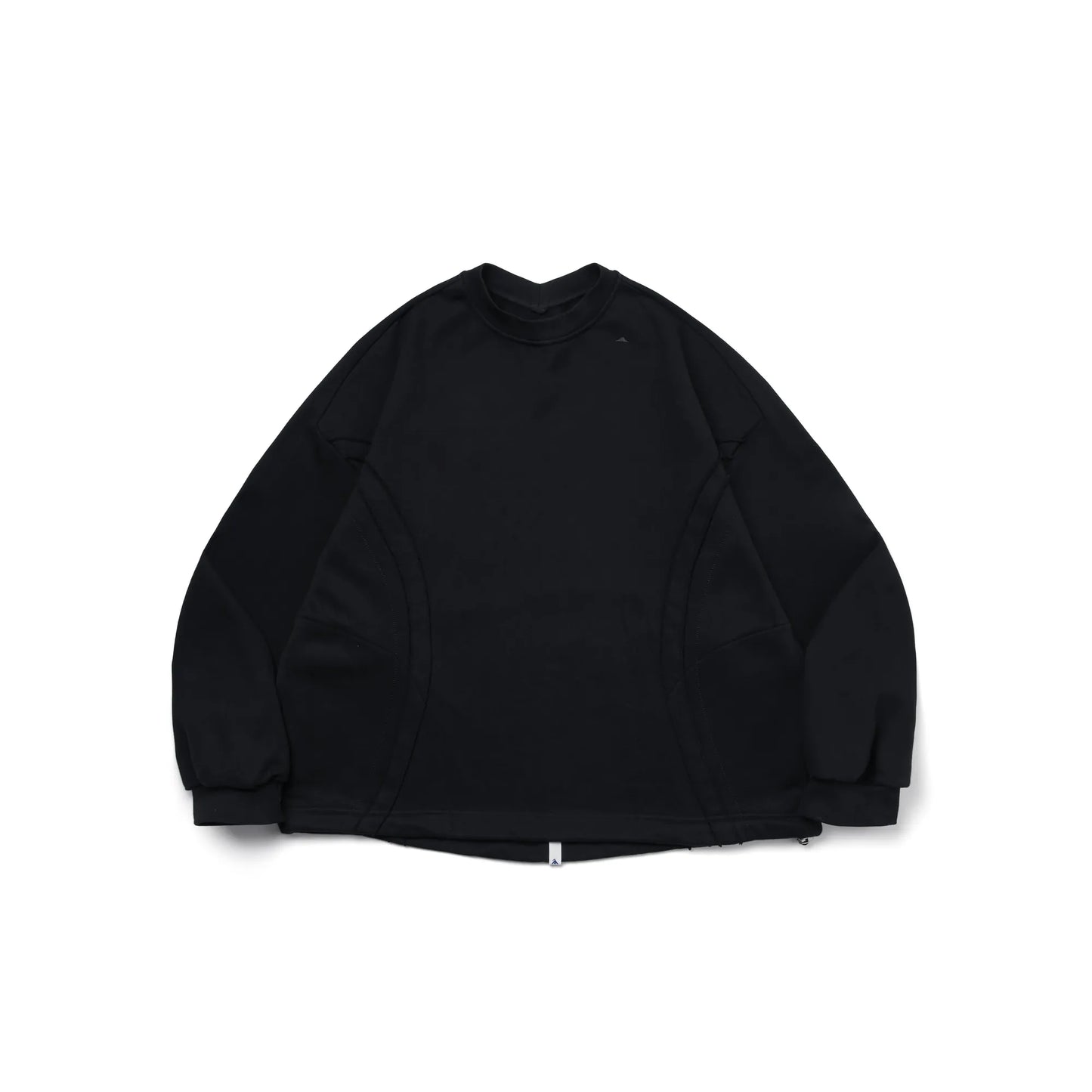 Melsign - Mixtrue BIG Crewneck - Black