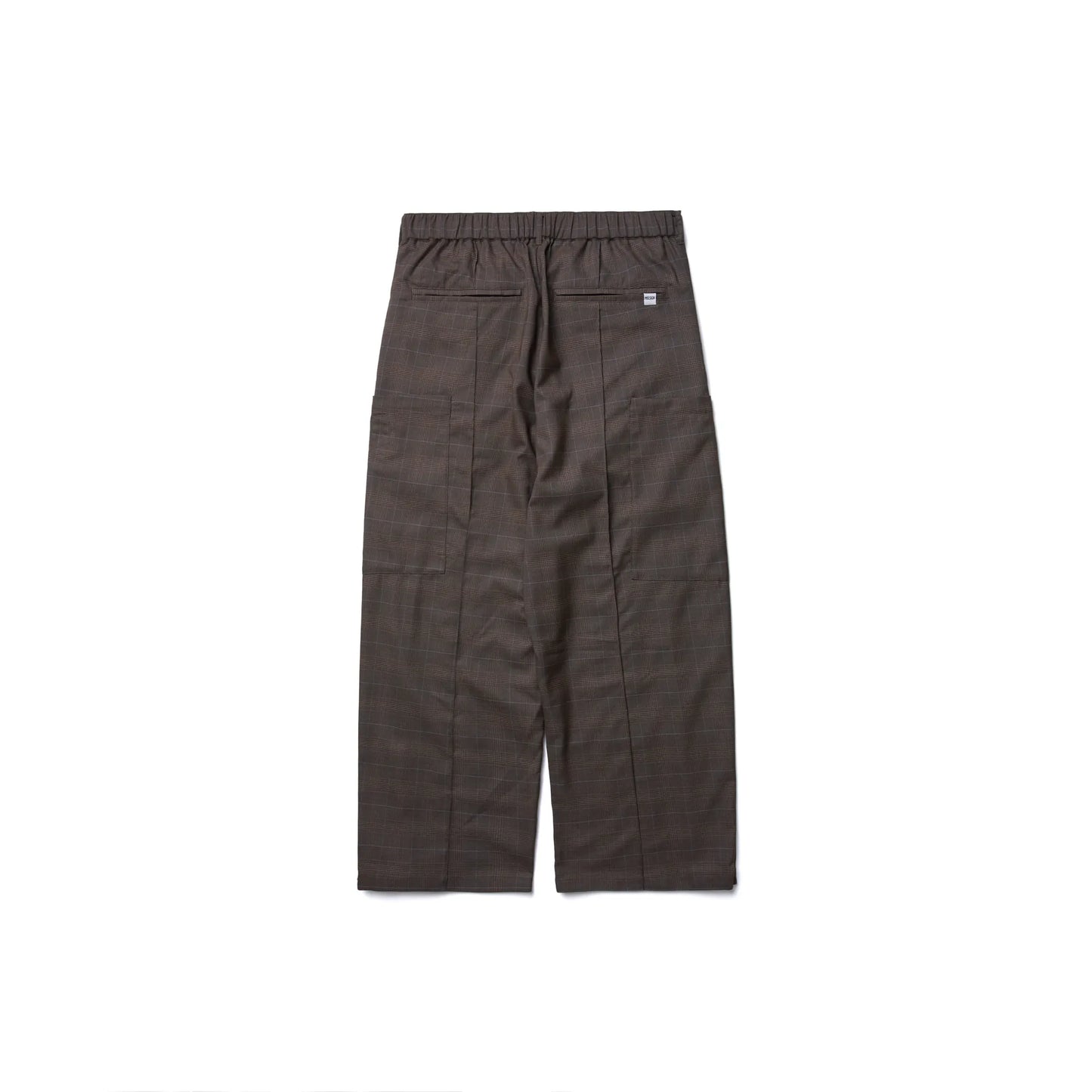 Melsign - Baggy Tartan Trousers V2 - Brown