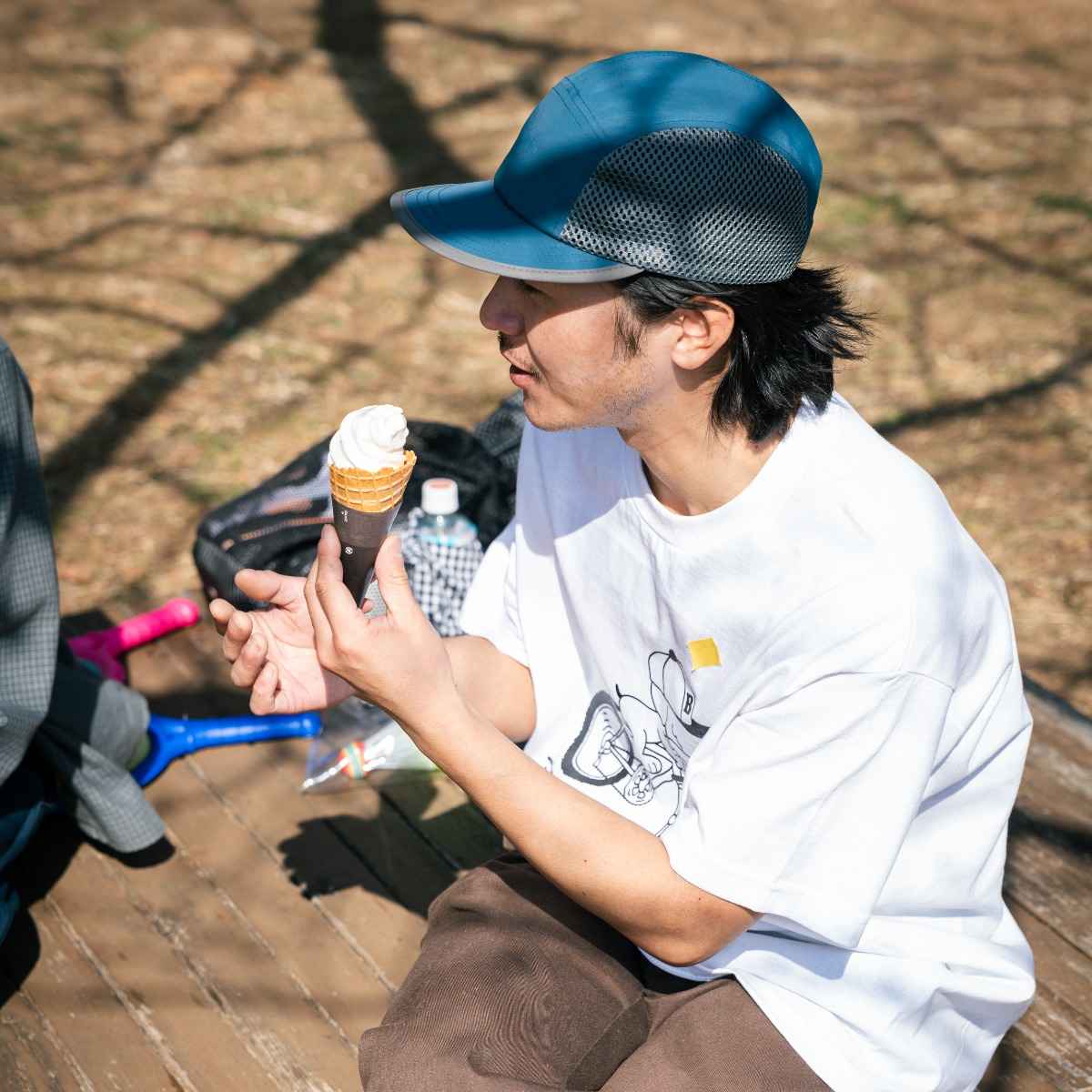 Blue Lug - Bicycle Duckbill Cap - Titanium Blue