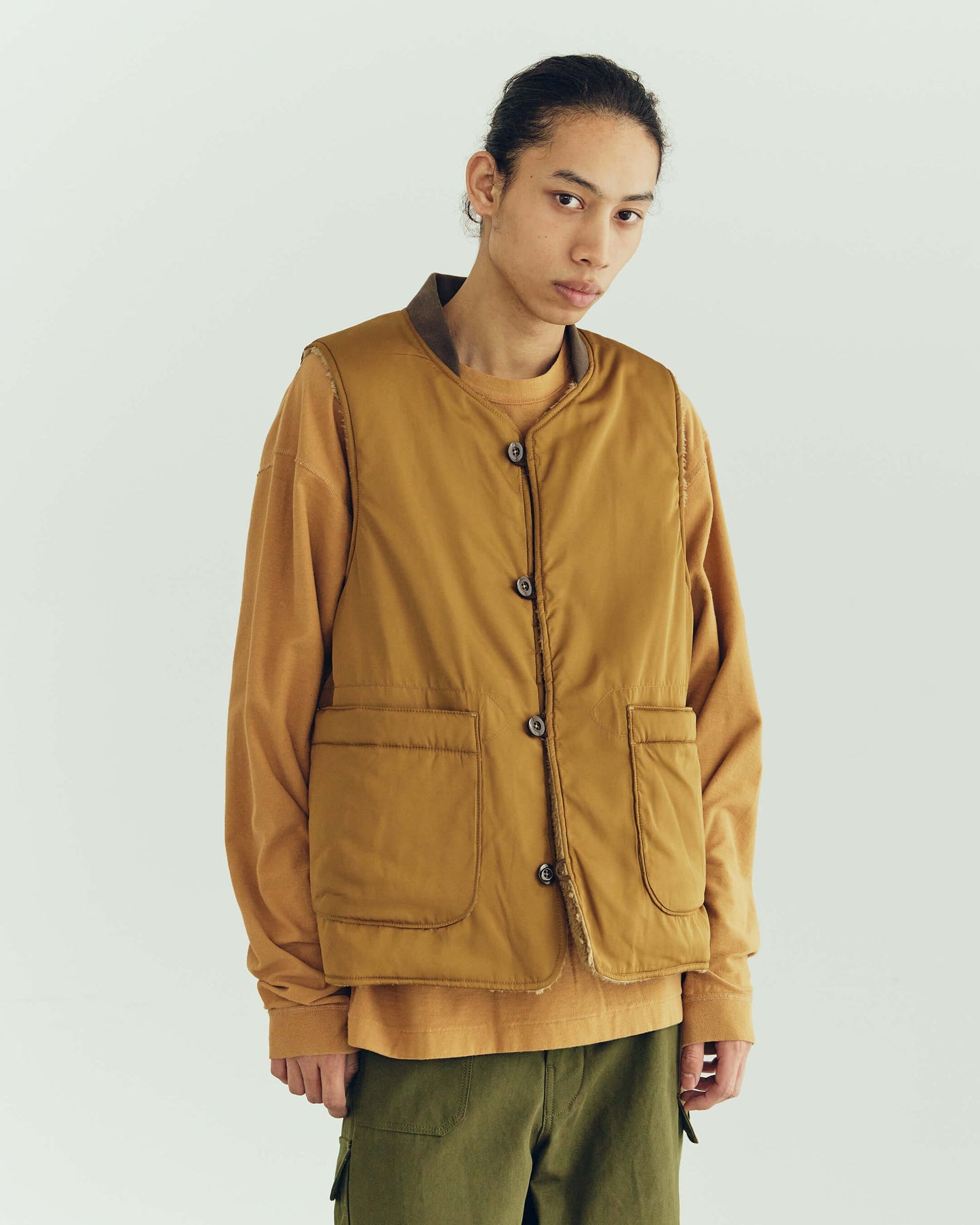 Army Twill - PE Weather Reversible vest - Black
