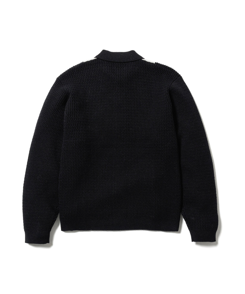 F-LAGSTUF-F - ITALIAN KNIT - Black