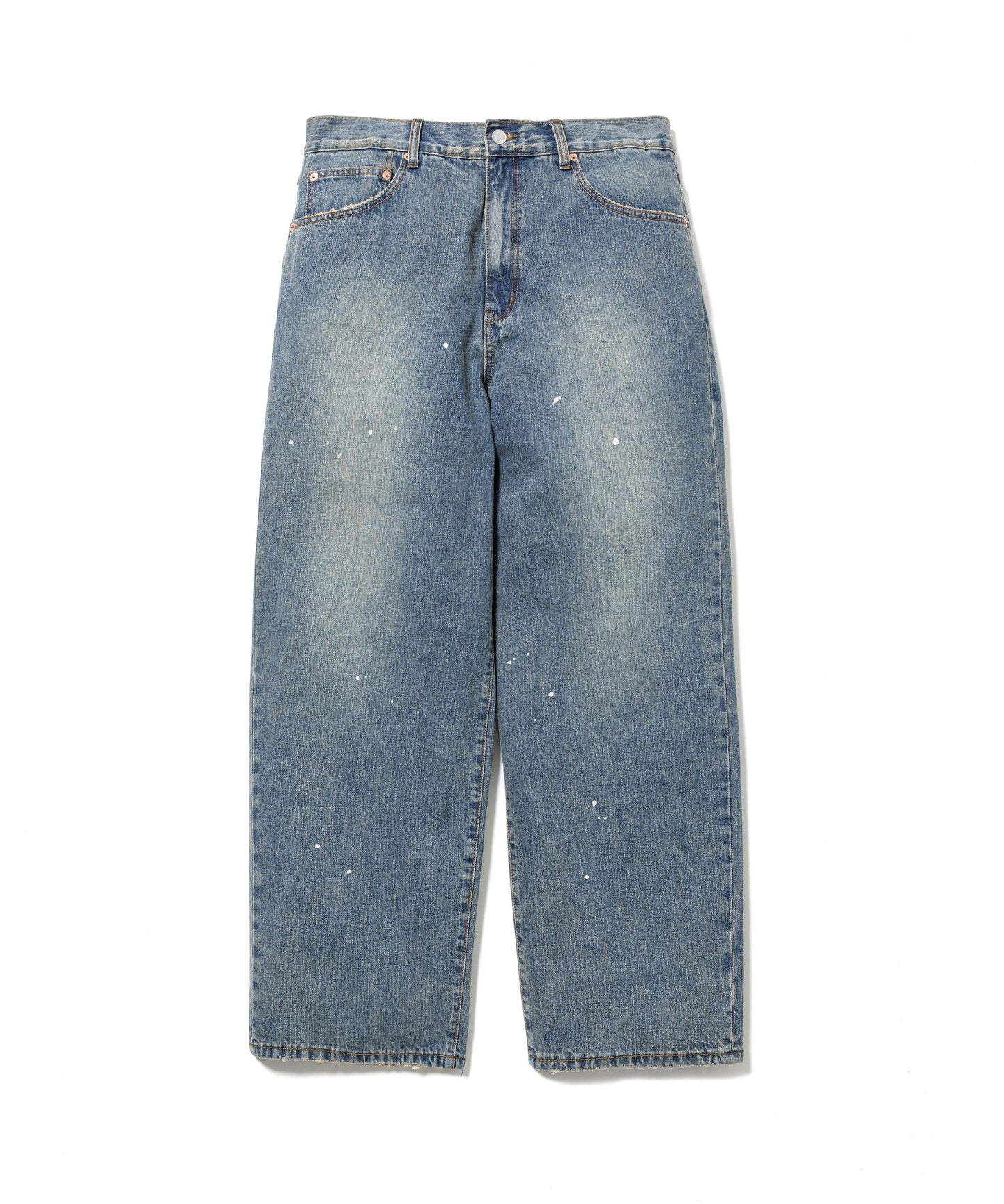 F-LAGSTUF-F - Fade Baggie Denim Pants - Indigo