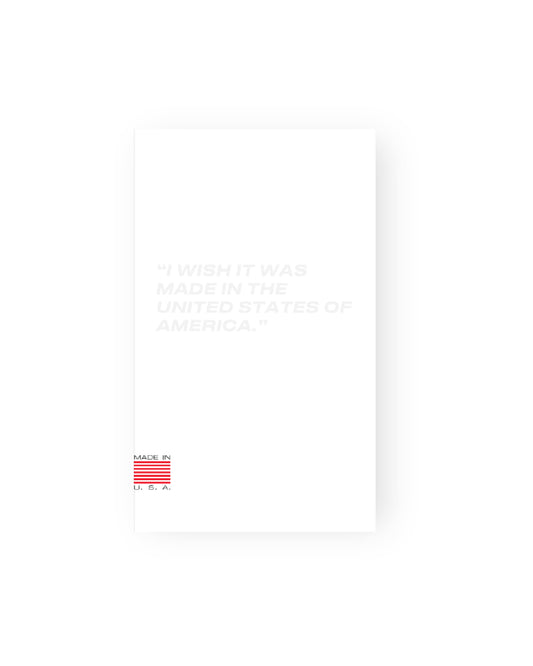 Entripaper - I WISH IT WAS MADE IN THE UNITED STATES OF AMERICA - Zine