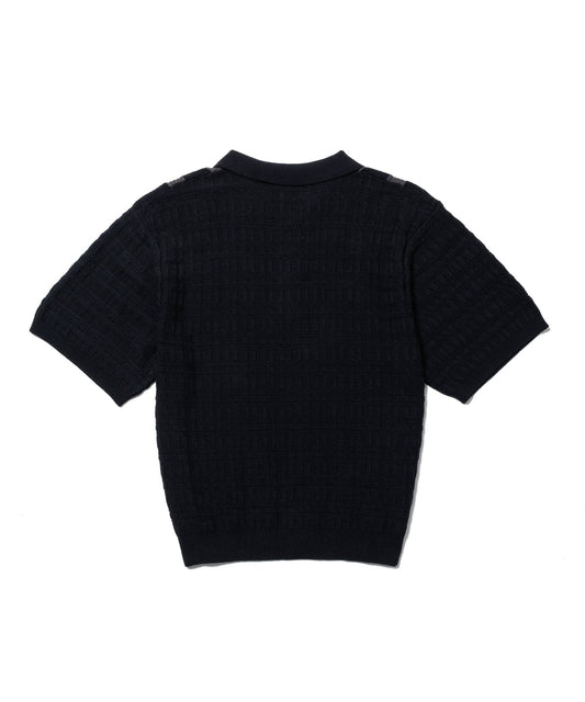 F-LAGSTUF-F - S/S Polo Sweater - Black