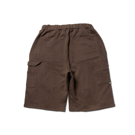 Chocolate Jesus - Baggy Sweat Shorts - Brown