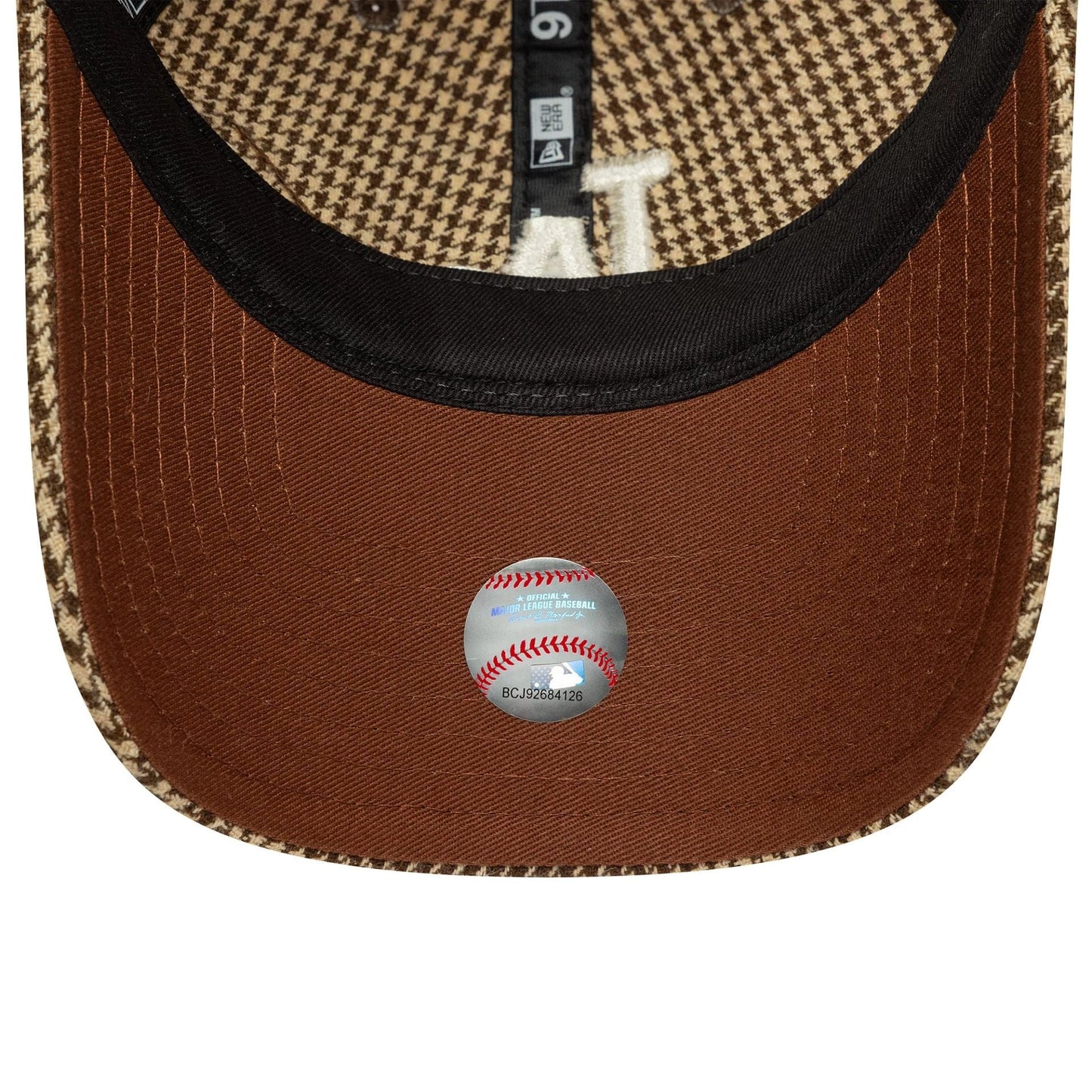 New Era - 9TWENTY LA Dodgers Houndstooth Cap - Brown