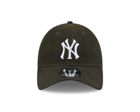 New Era - 9TWENTY NY Yankees Vintage Wash Canvas Cap - Black