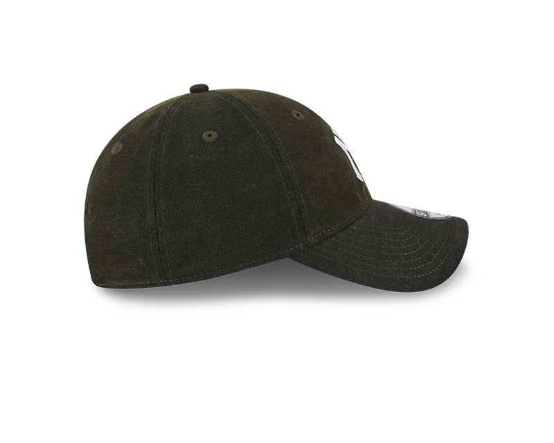New Era - 9TWENTY NY Yankees Vintage Wash Canvas Cap - Black