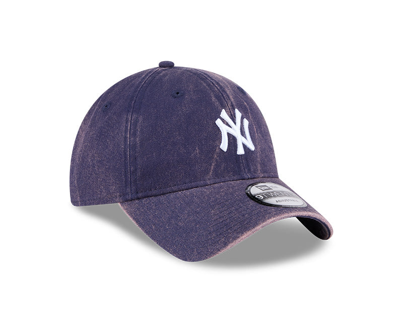 New Era - 9TWENTY NY Yankees Snow Wash Cap - Light Navy
