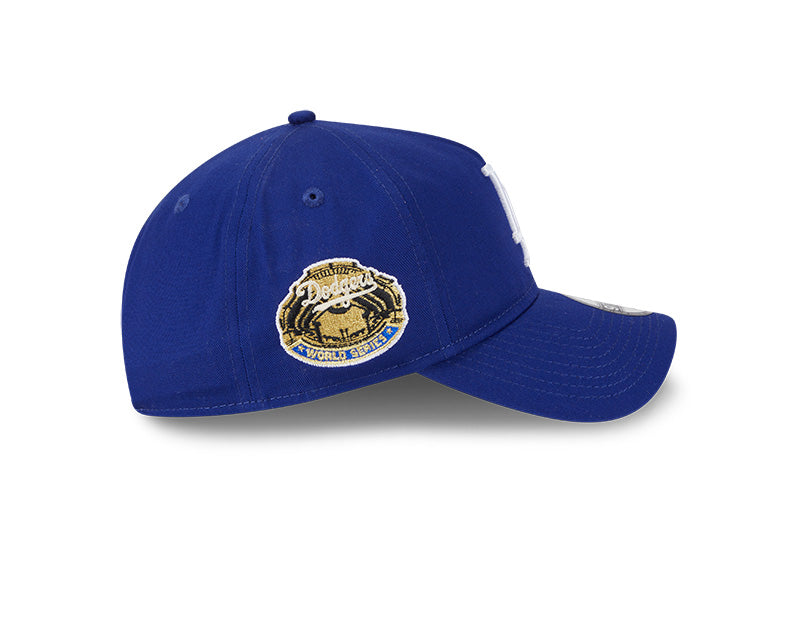 New Era - 9TWENTY A-Frame LA Dodgers World Series Wash Cap - Blue