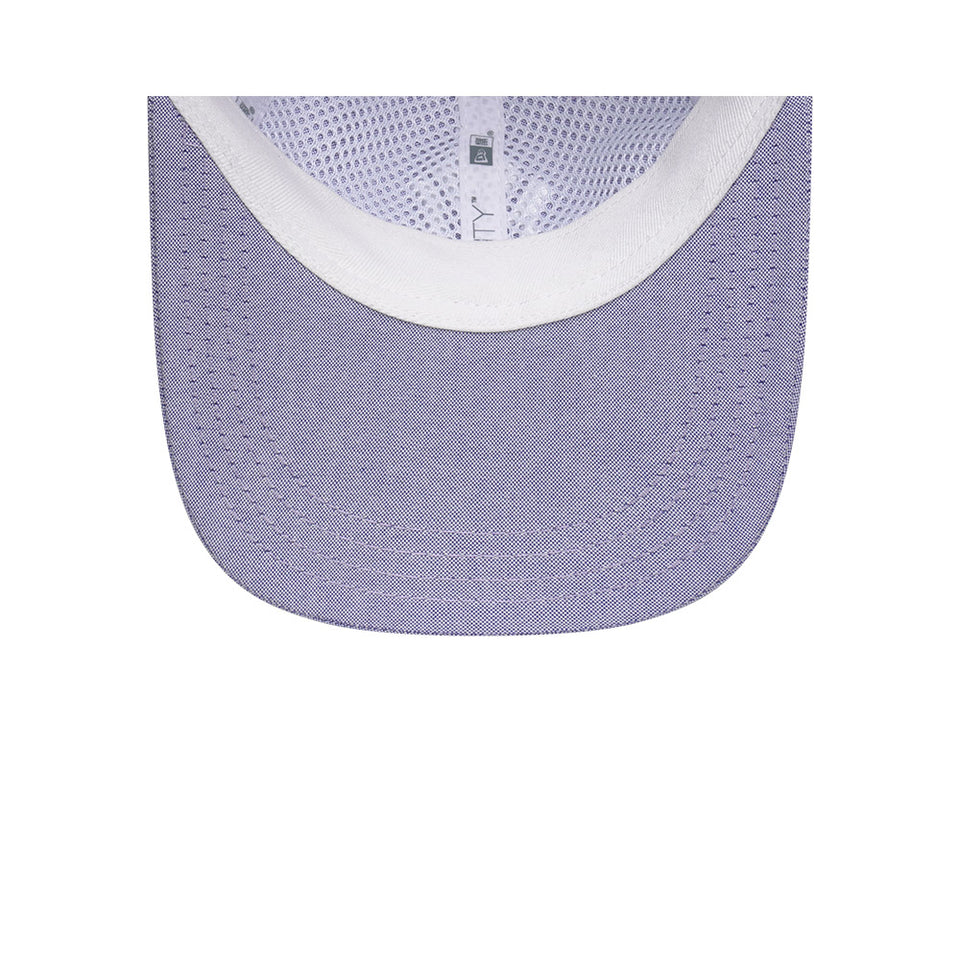 New Era - 9TWENTY Long Visor Yankees - Light Blue Oxford