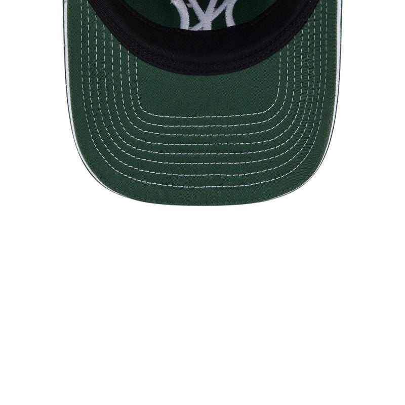 New Era - 9TWENTY A-FRAME NY Yankees Contrast Stitch - Cilantro