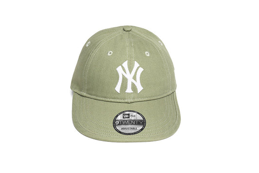New Era - 9TWENTY Long Visor Yankees - Olive Herringbone