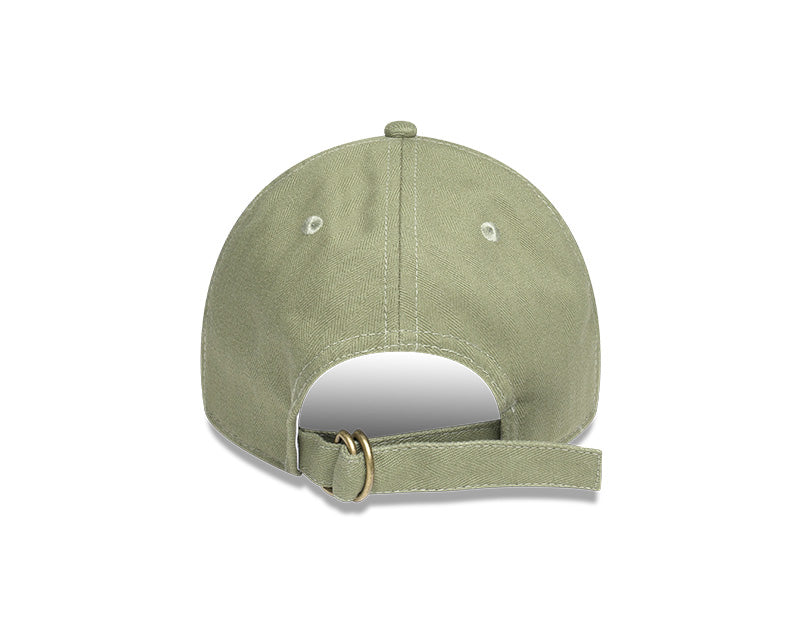 New Era - 9TWENTY Long Visor Yankees - Olive Herringbone