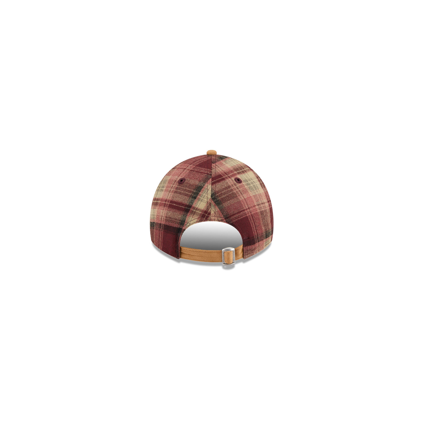 New Era - 9TWENTY® A-FRAME™ Plaid Suede New York Yankees Cap - Brown Flannel