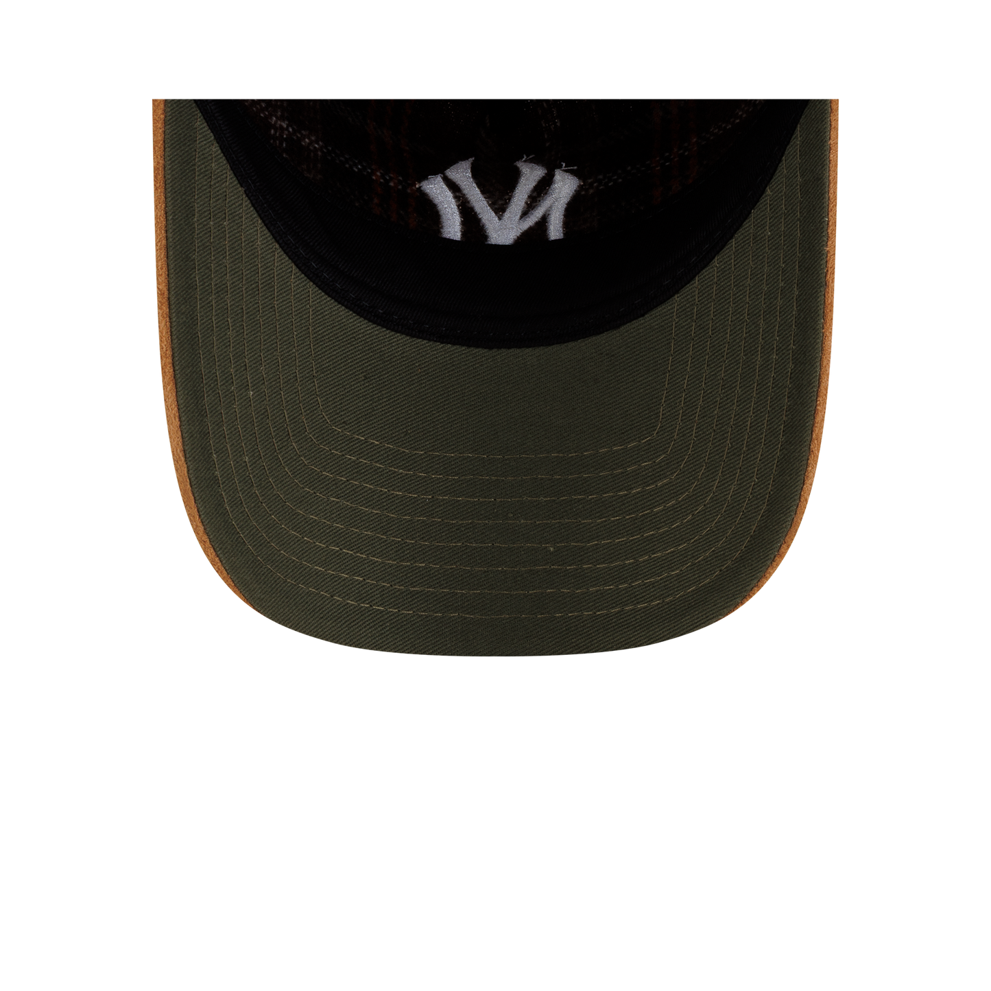 New Era - 9TWENTY® A-FRAME™ Plaid Suede New York Yankees Cap - Red Flannel