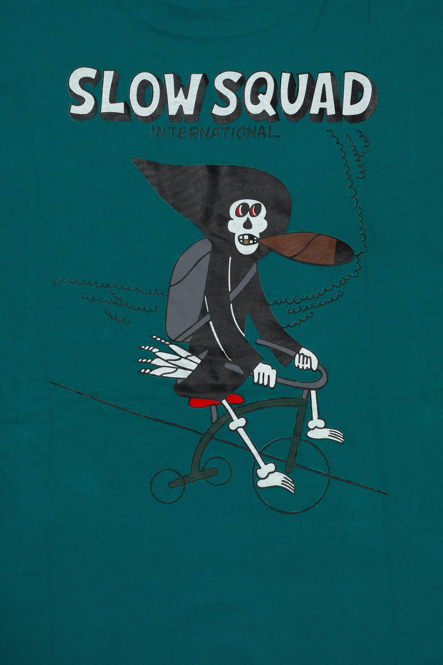 Slow Squad International - Mamachari Classic Series T-Shirt - Teal