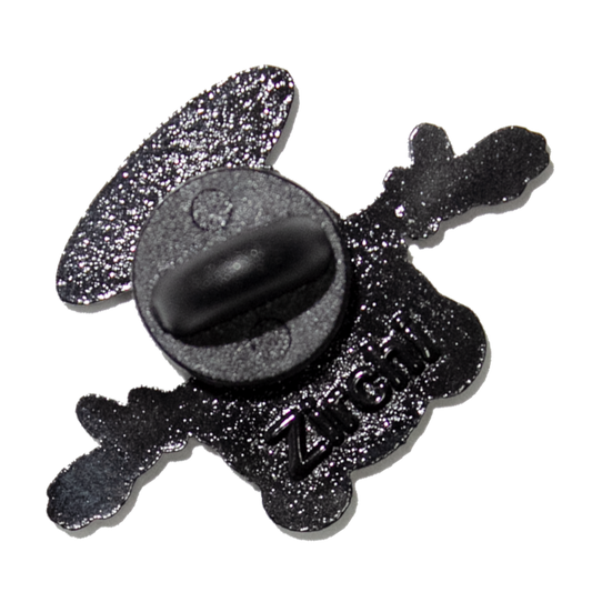 OHSHIT! / MADE IN THE USA - Peabus Z 'PEACE BUSTERZ3 33-BUS' Pin - Multi