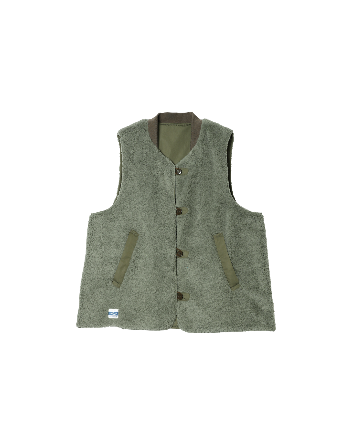 Army Twill - PE Weather Reversible vest - Khaki