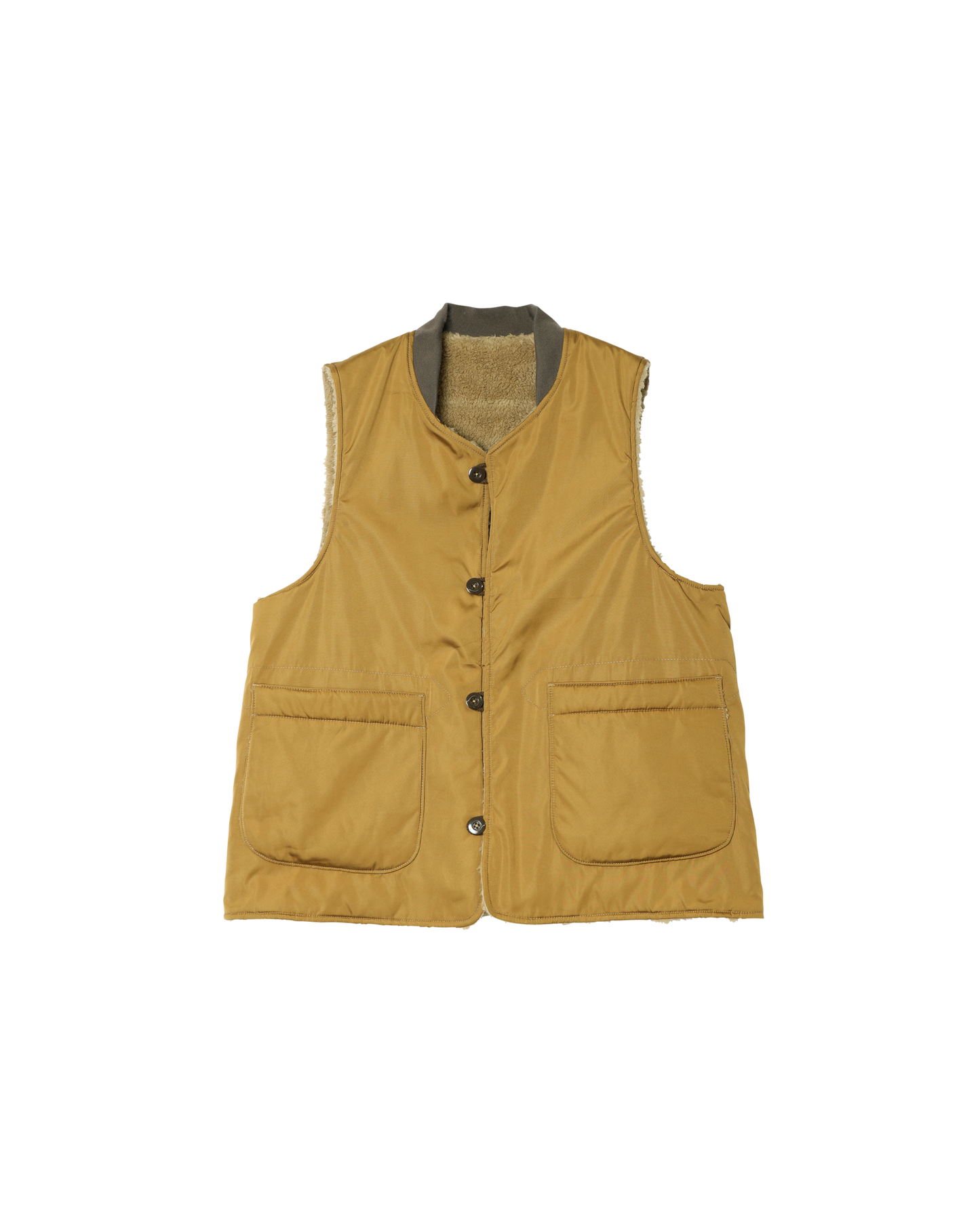 Army Twill - PE Weather Reversible vest - Mustard