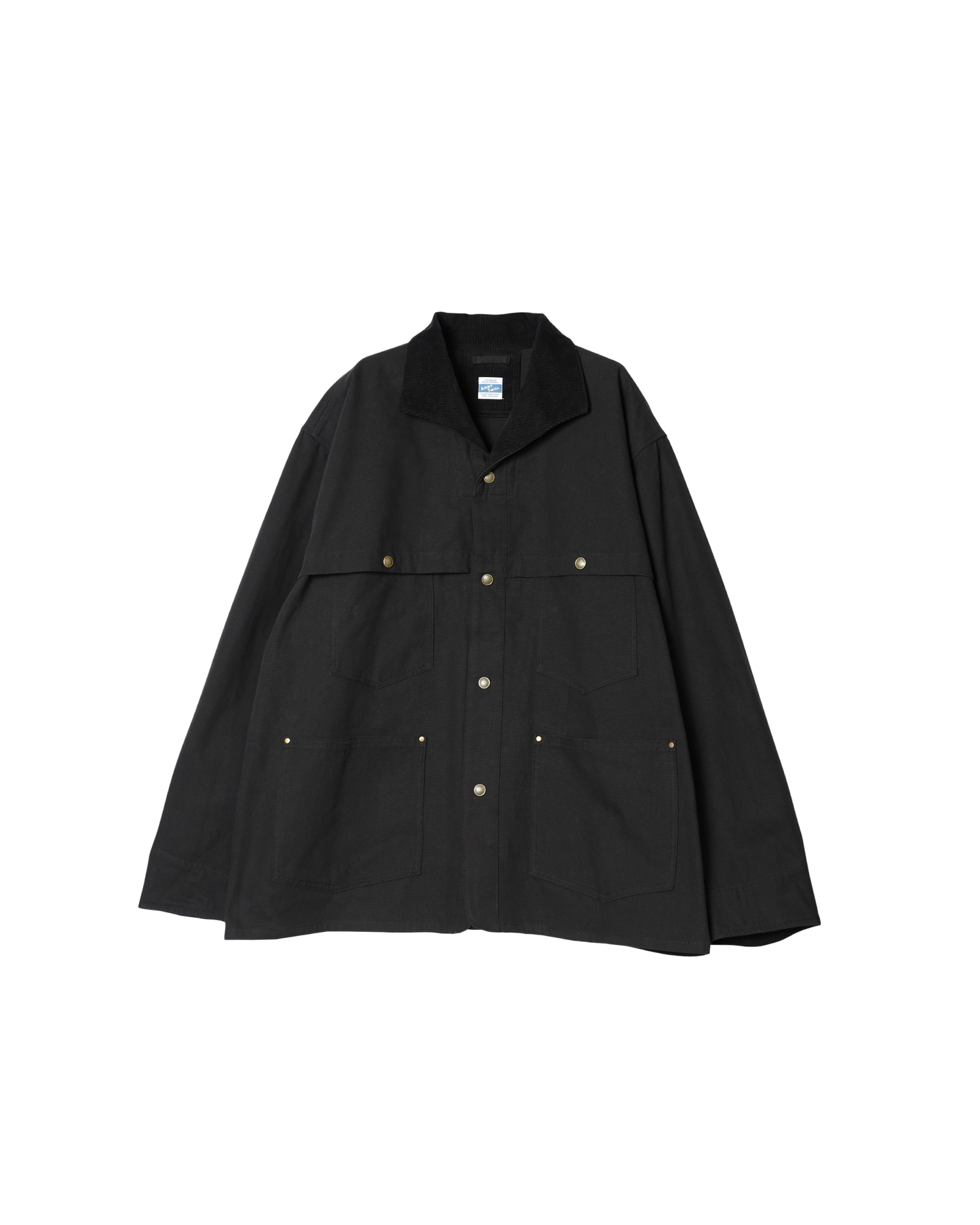 Army Twill - Cotton Duck Logger Jacket - Black