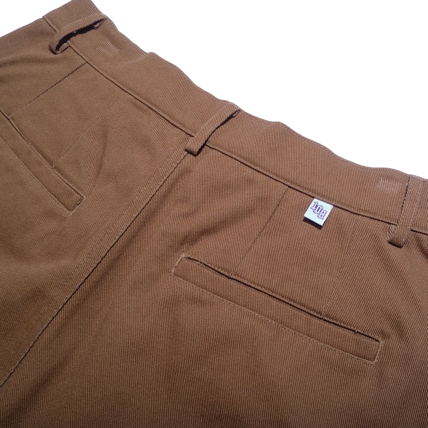 108WAREHOUSE - Big Twill Shorts - Coffee