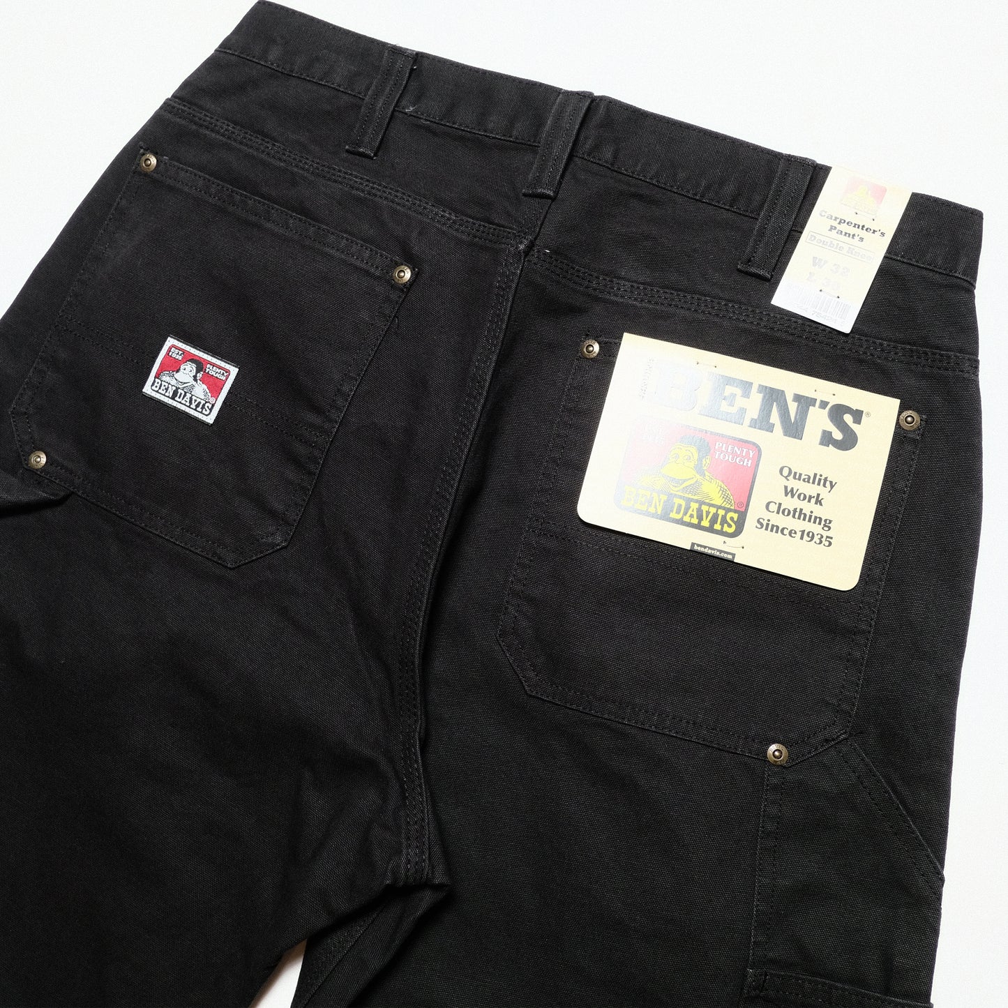 Ben Davis - Canvas Double Knee Carpenter (Black)