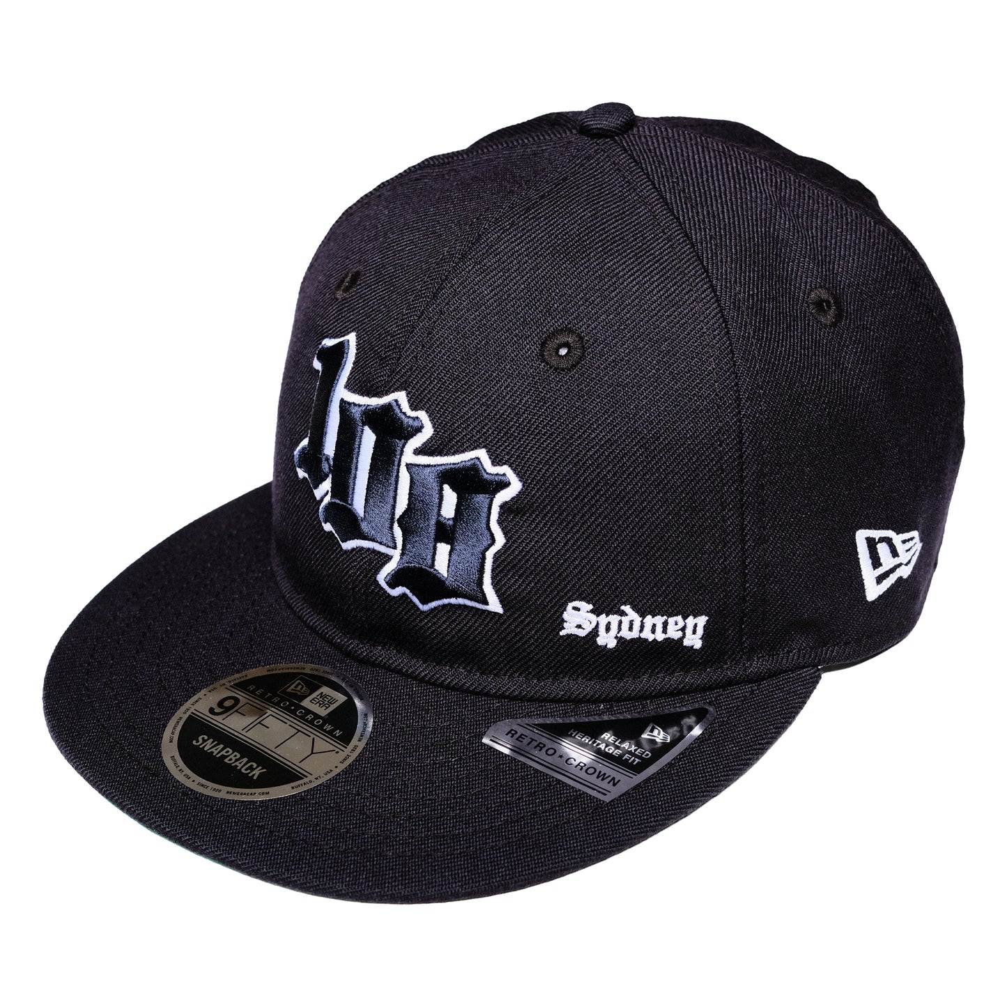 New Era x 108WAREHOUSE - 9FIFTY® Retro Crown Strapback Cap - Navy