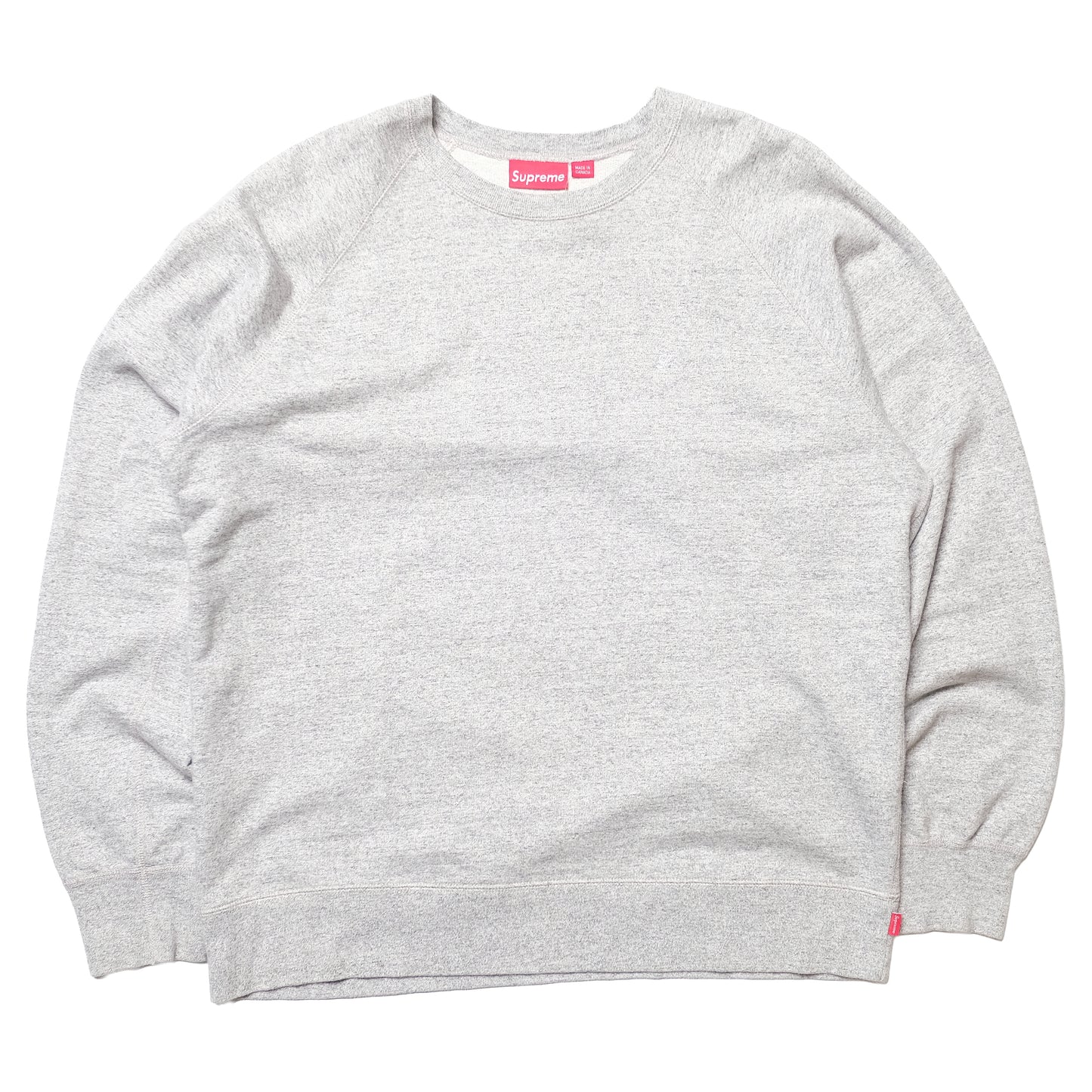 Supreme Heathered Crewneck (2013) - Grey Heather