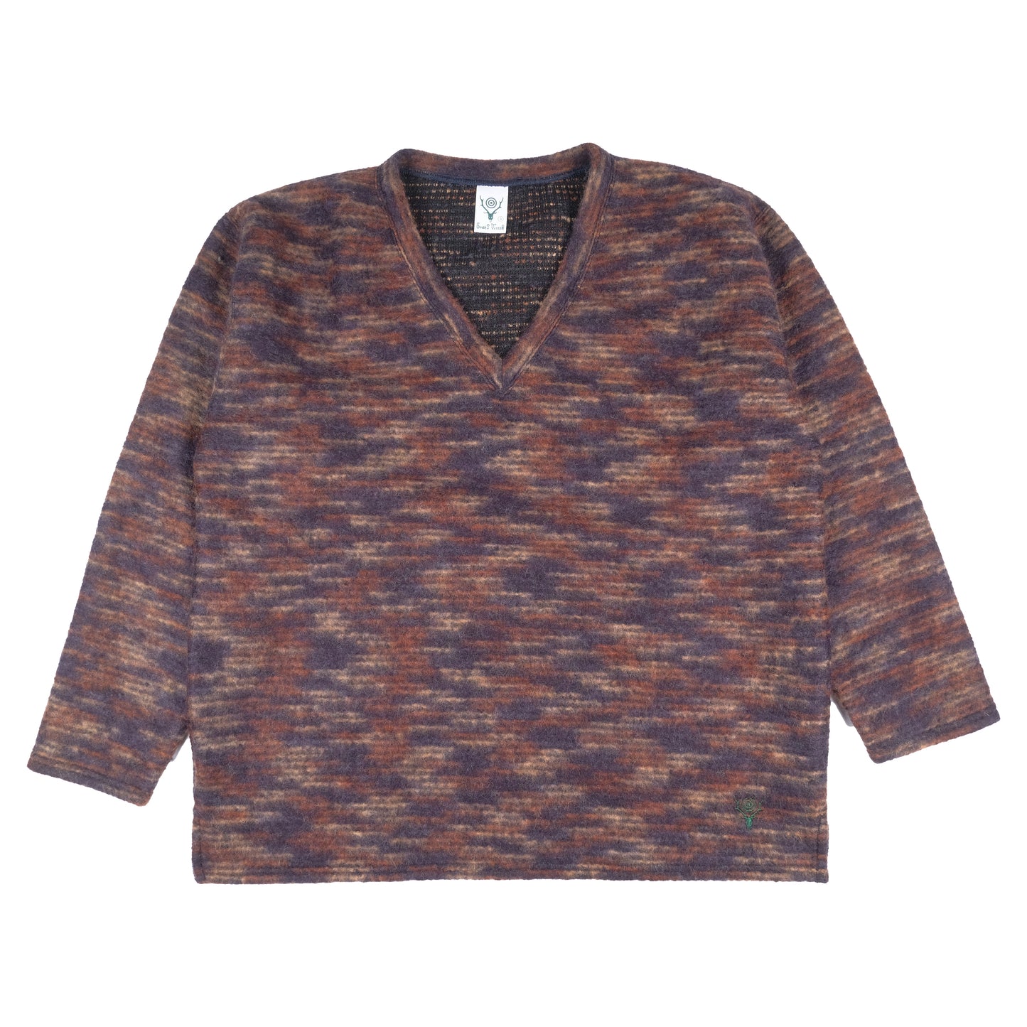 South2 West8 Knit V-Neck Sweater