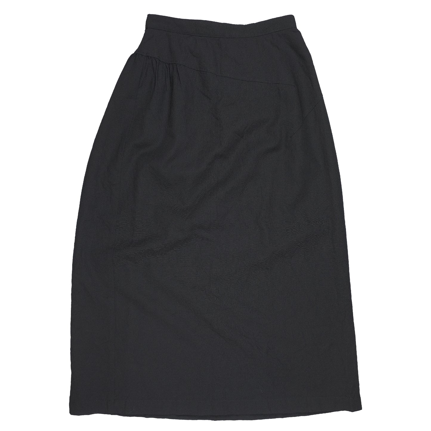 CDG Tricot Black Maxi Skirt - AD1995
