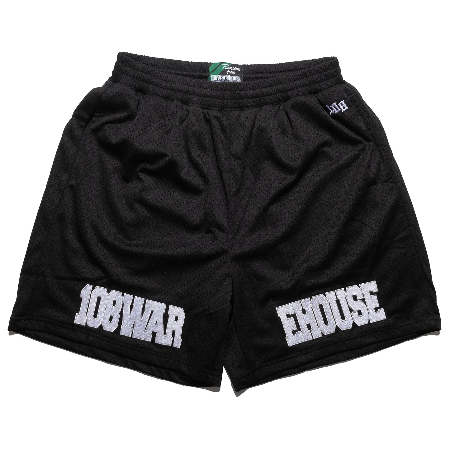 108WAREHOUSE - EHOUSE Mesh Shorts - Black / Grey