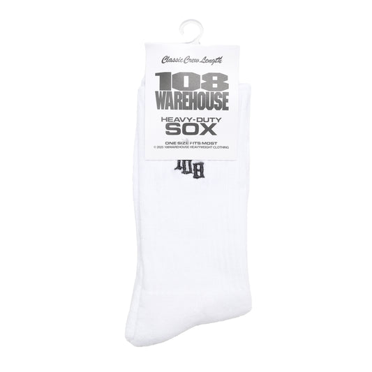 108WAREHOUSE - Classic Crew Socks - Team Logo