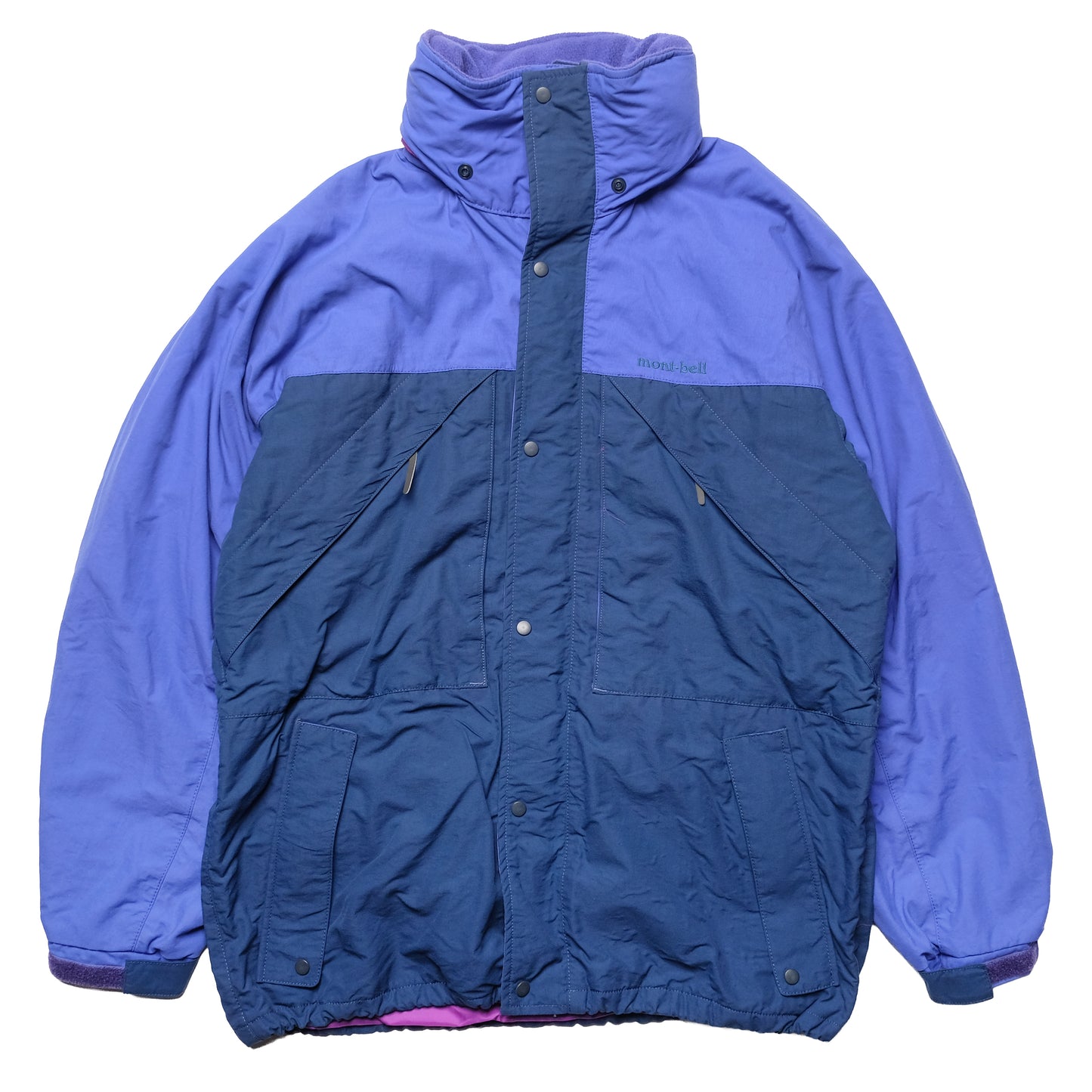 Montbell 2-Tone Blue Mountain Parka - 90s