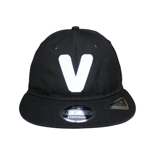 VANDYTHEPINK x 108WAREHOUSE x New Era - 9FIFTY® Retro Crown (Adjustable) - Black