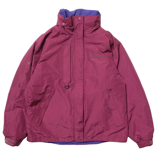 Montbell Pink/Purple Zip Jacket - Packable Hood - 00s