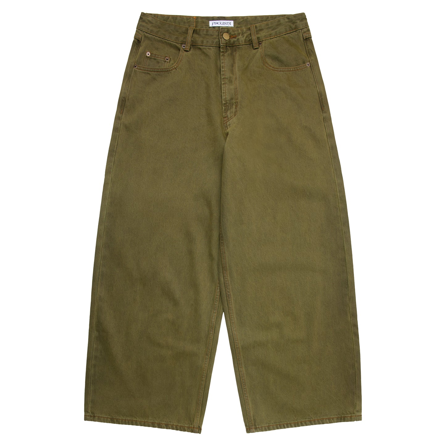 Pseushi - Loose Jeans - Swamp Wash