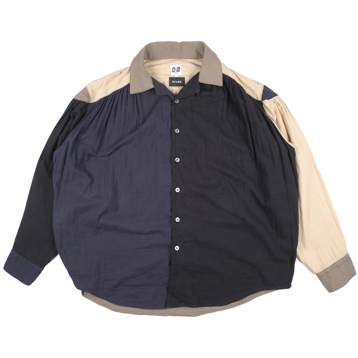AiE "Arts in Education" x Beams Contrasted Painter Shirt