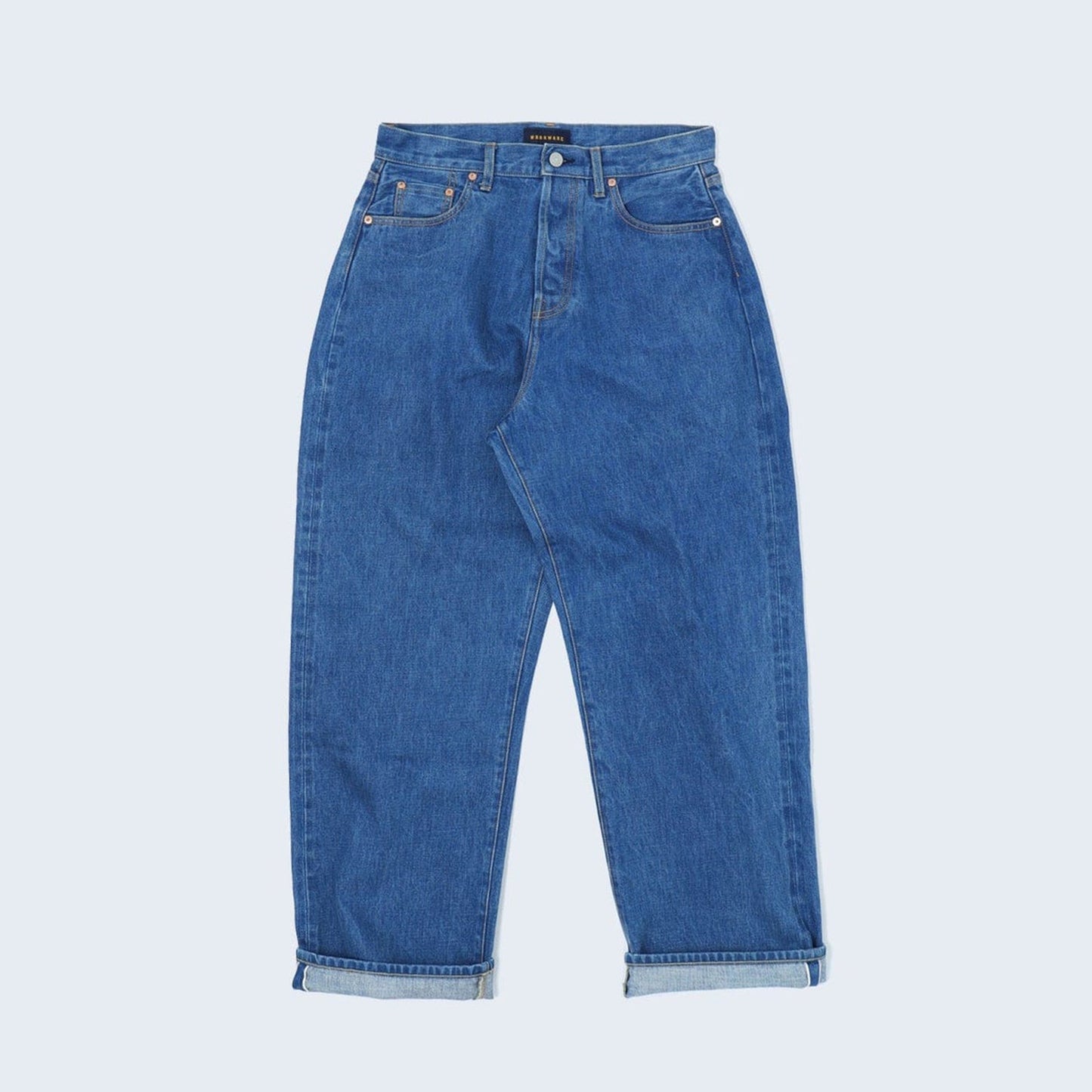 Workware - Vintage Wash - Selvedge Denim Weekend Wide Jeans #497