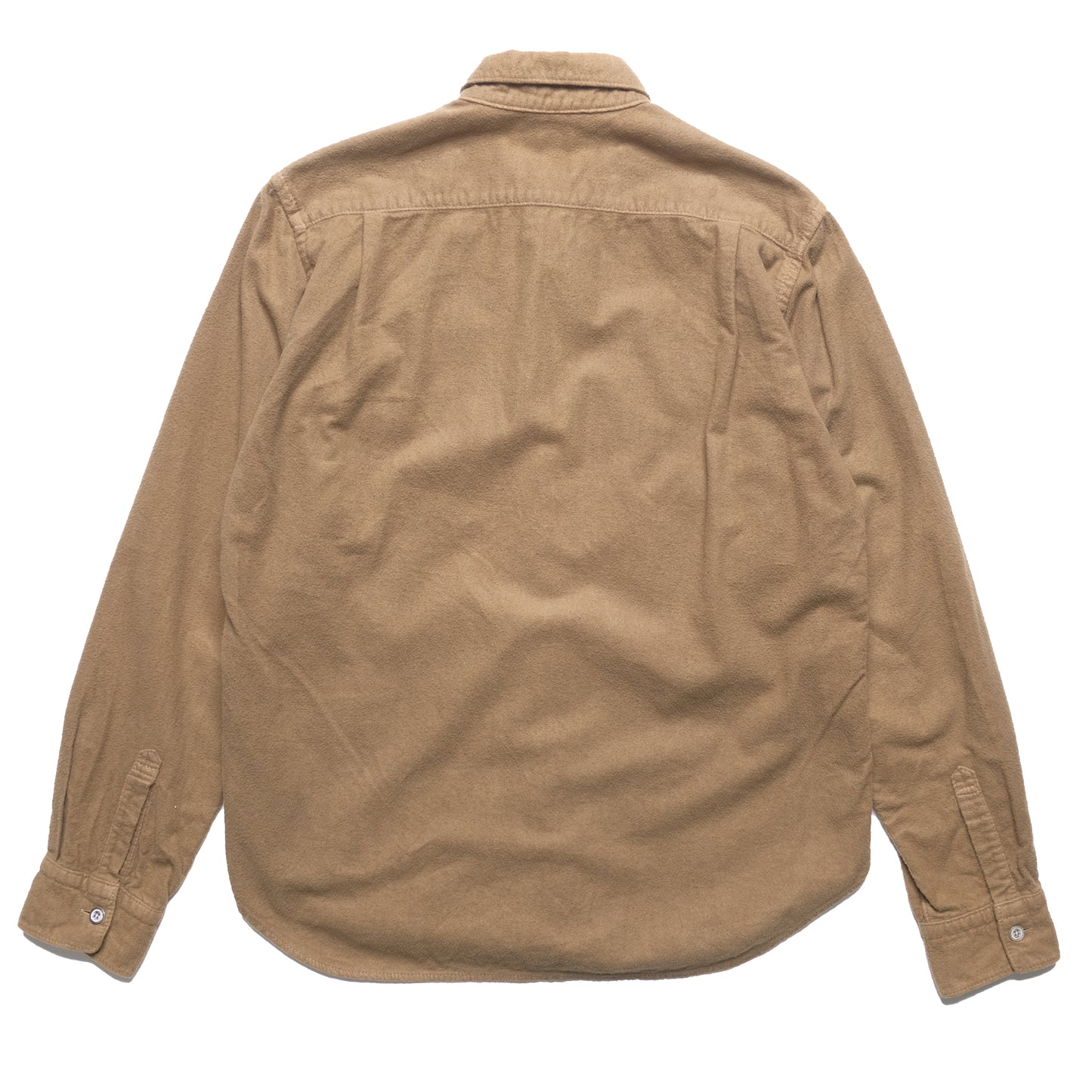 CDG Homme Brown Moleskin Shirt