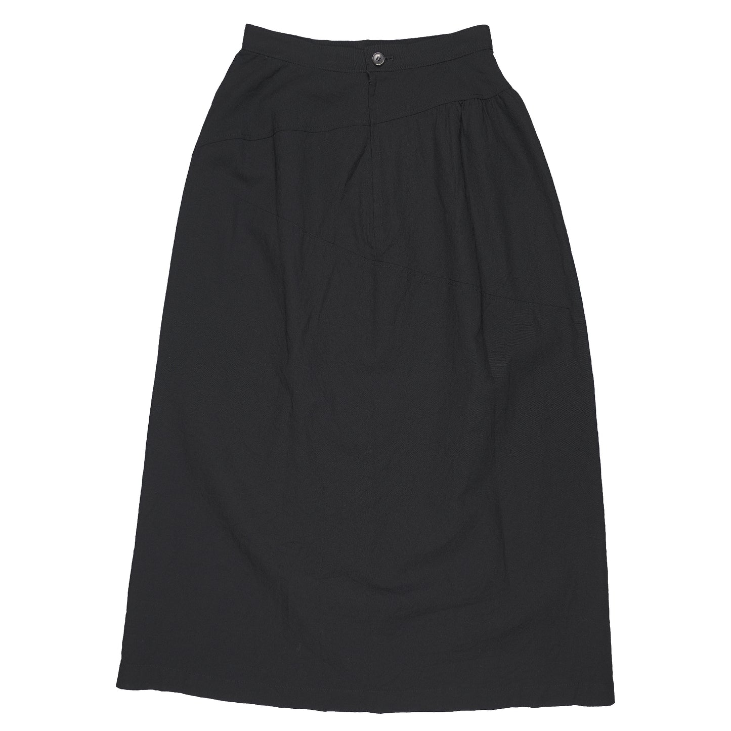 CDG Tricot Black Maxi Skirt - AD1995