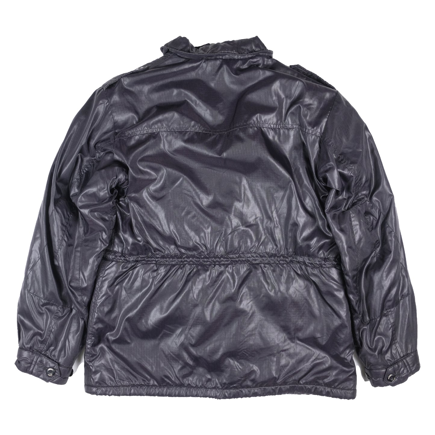 Neighborhood Fleece Lined Black Nylon Jacket