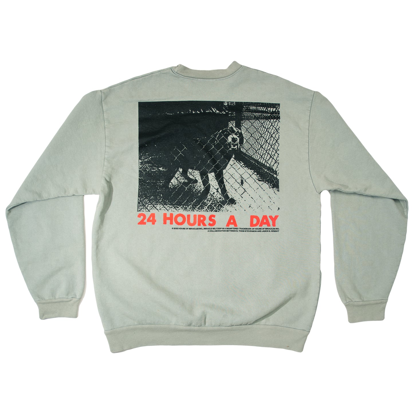 Miracle Seltzer - 24 HOURS A DAY CREW NECK