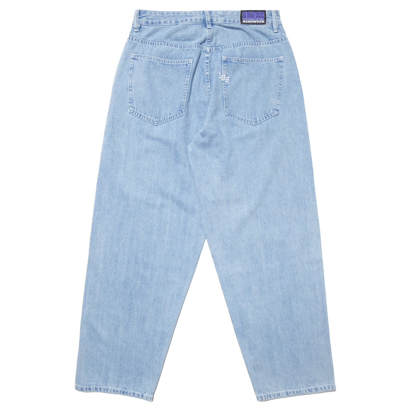 108WAREHOUSE - Baggy Jeans - Light Wash