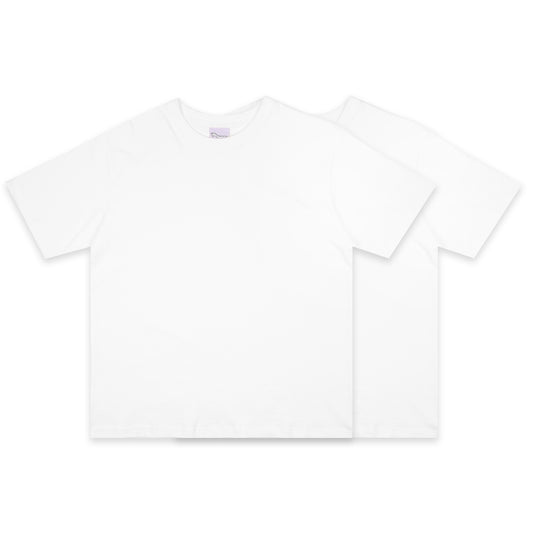 108Warehouse 2 Pack Blank T-Shirt (White)