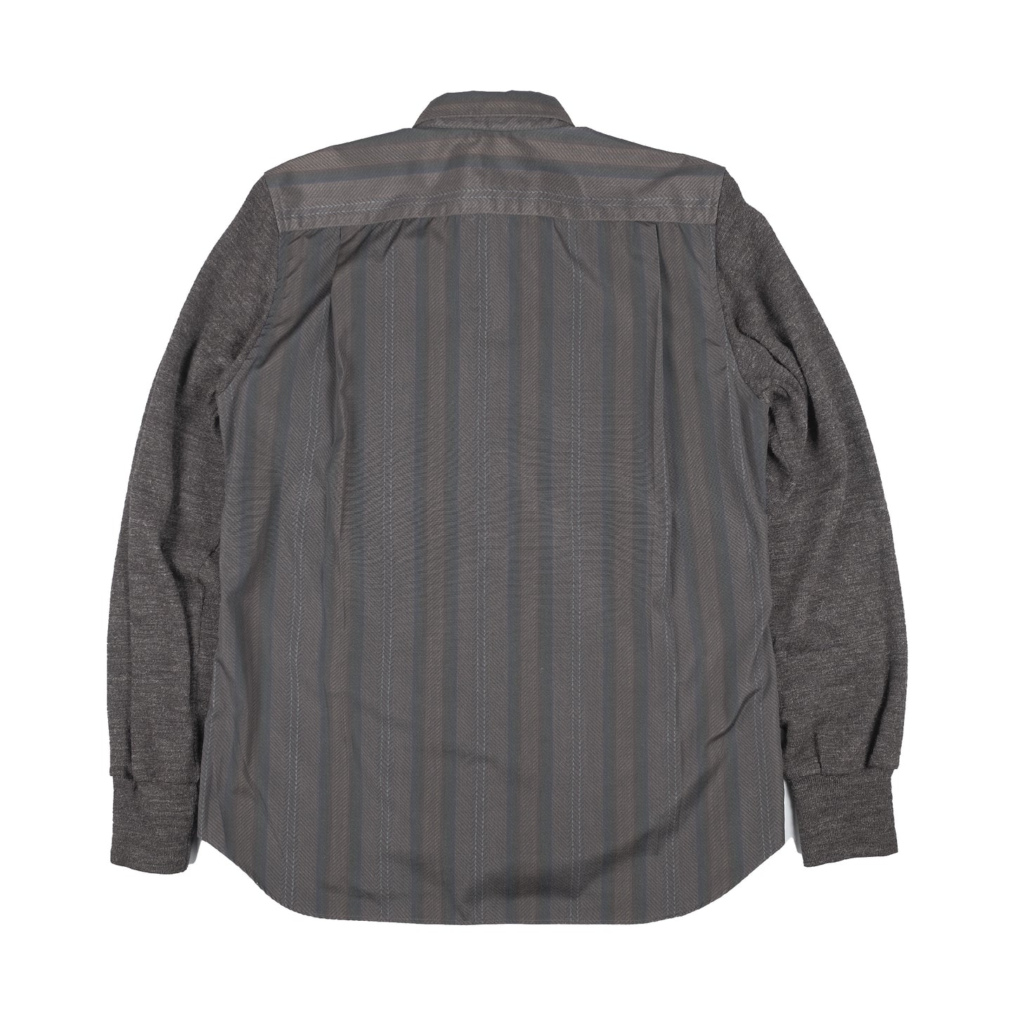 CDG SHIRT Contrasted Sleeve/Body Longsleeve
