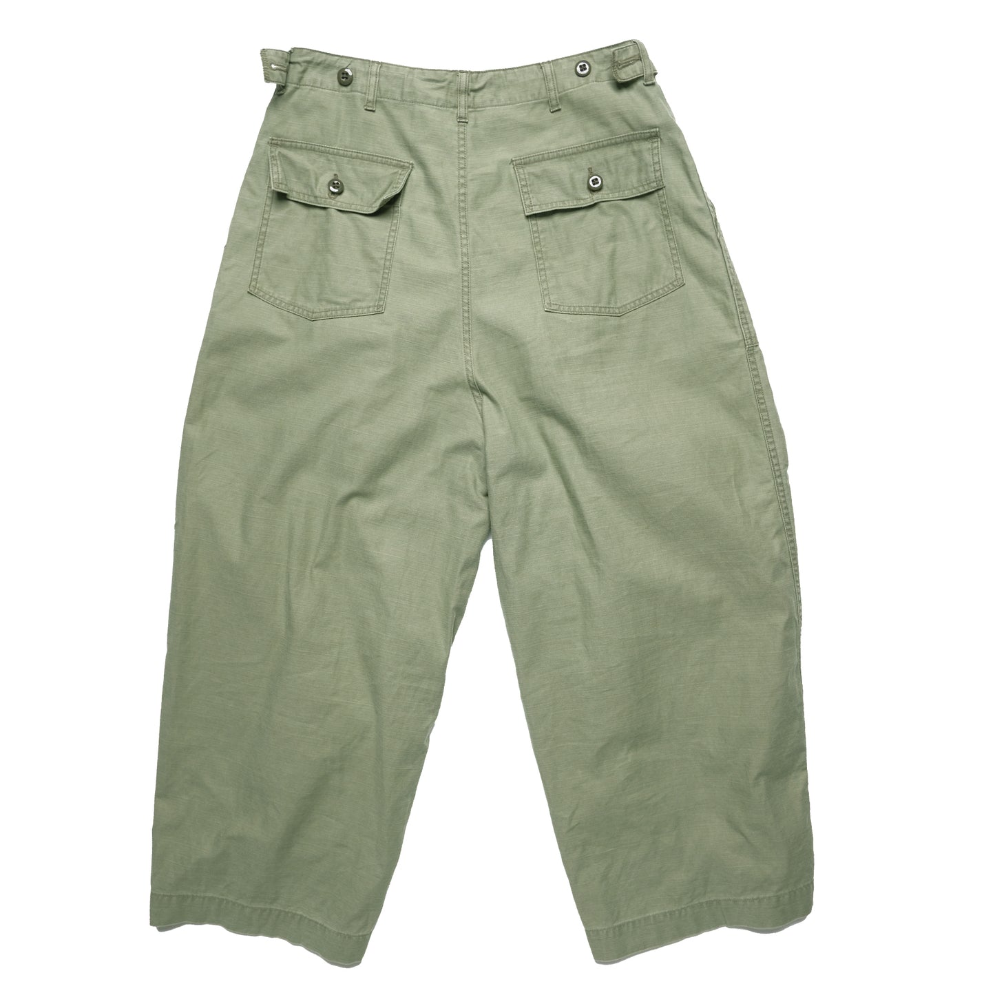 Needles Khaki HD Trousers (B)