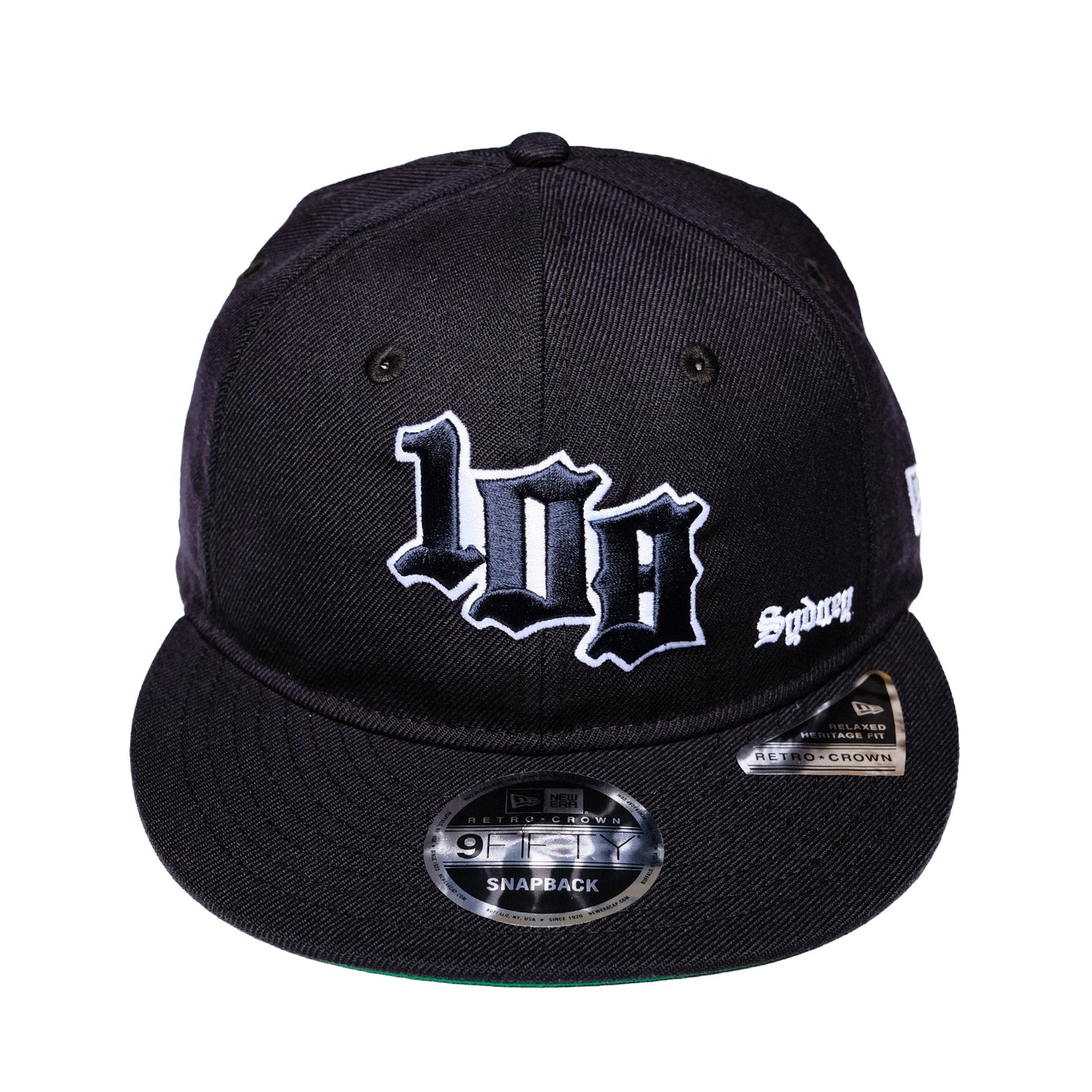 New Era x 108WAREHOUSE - 9FIFTY® Retro Crown Strapback Cap - Navy